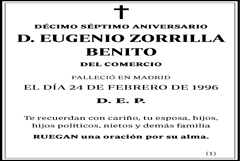 Eugenio Zorrilla Benito